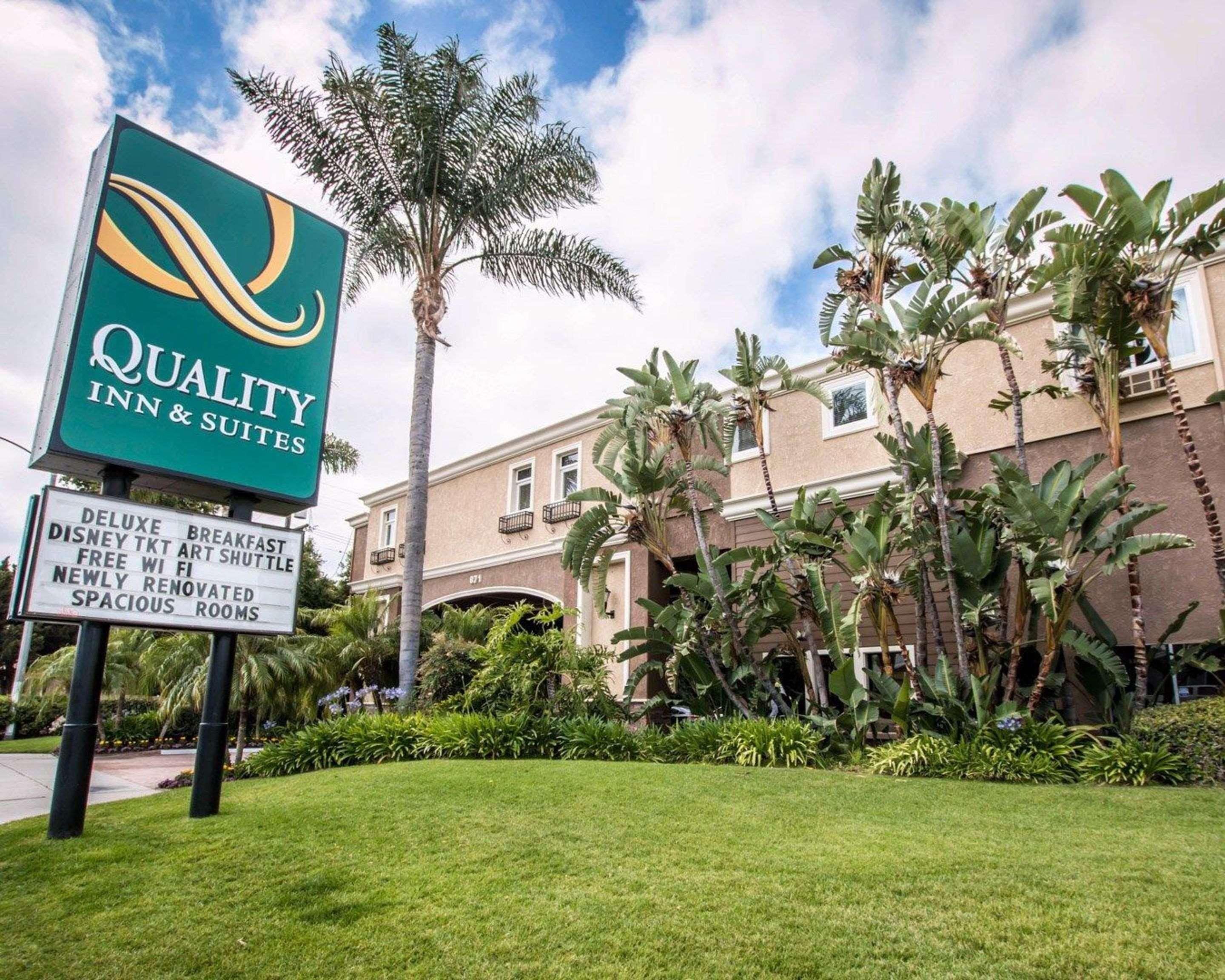 Quality Inn&Suites Anaheim Maingate Exterior foto